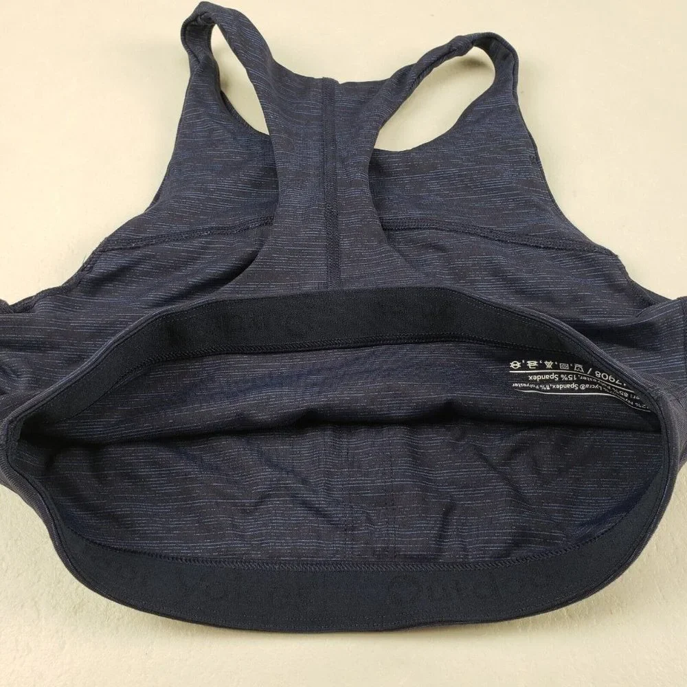 Outdoor Voices TechSweat Move Free Crop Top Blue Womens Small Sports Bra - Picture 8 of 12